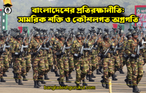 বাংলাদেশের প্রতিরক্ষানীতি: সামরিক শক্তি ও কৌশলগত অগ্রগতি