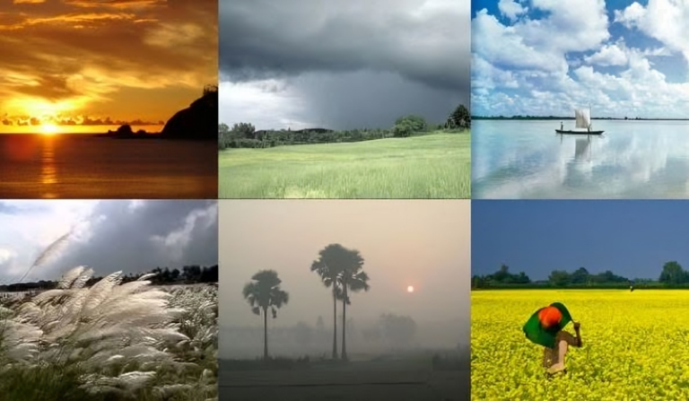 বাংলাদেশের ষড়ঋতু রচনা